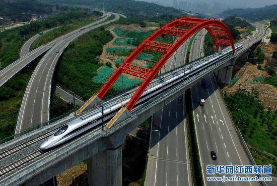 合福高铁进入空载试运行阶段(图)