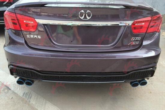 北汽绅宝d70 aero版曝光